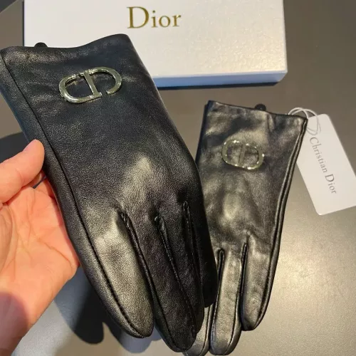 Replica Christian Dior Gloves For Women #1366454 $52.00 USD for Wholesale