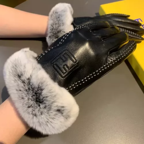 Replica Fendi Gloves For Women #1366463 $42.00 USD for Wholesale