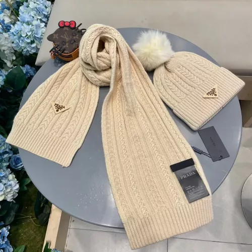 Replica Prada Hat and Scarf Set #1366510 $64.00 USD for Wholesale