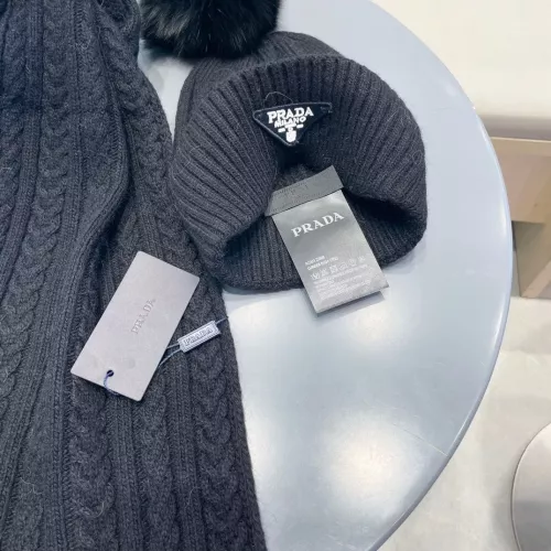 Replica Prada Hat and Scarf Set #1366511 $64.00 USD for Wholesale
