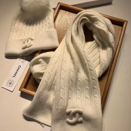 Replica Chanel Hat and Scarf Set #1366532 $68.00 USD for Wholesale