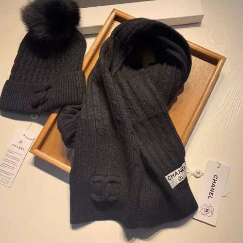 Replica Chanel Hat and Scarf Set #1366537 $68.00 USD for Wholesale