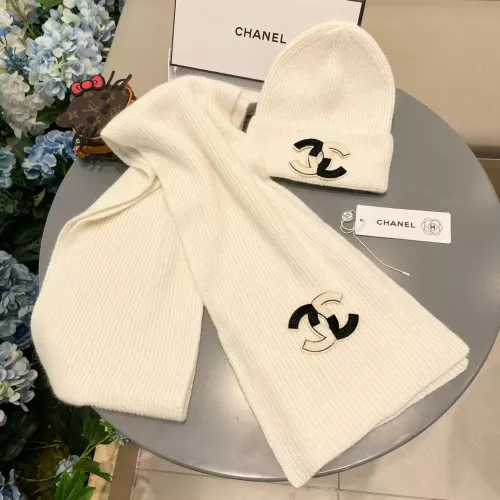 Replica Chanel Hat and Scarf Set #1366538 $64.00 USD for Wholesale