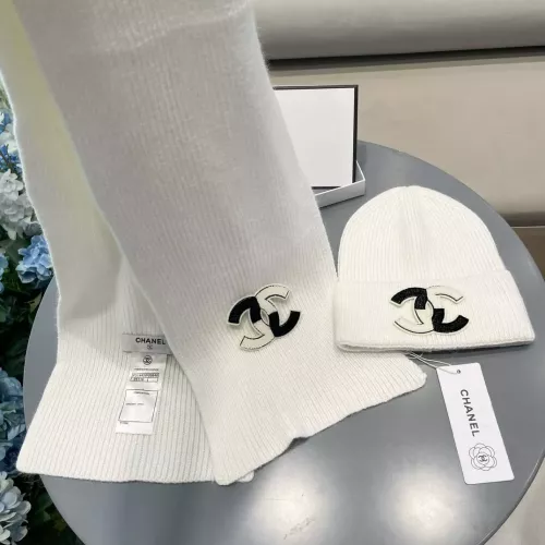 Replica Chanel Hat and Scarf Set #1366538 $64.00 USD for Wholesale