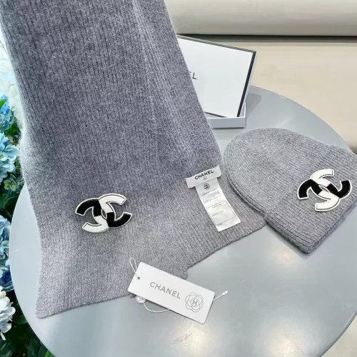 Replica Chanel Hat and Scarf Set #1366539 $64.00 USD for Wholesale