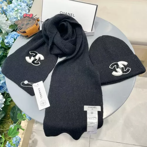 Replica Chanel Hat and Scarf Set #1366540 $64.00 USD for Wholesale
