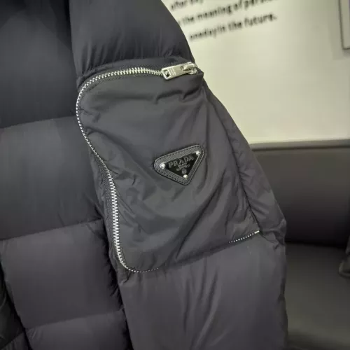 Replica Prada Down Feather Coat Long Sleeved For Unisex #1366582 $225.00 USD for Wholesale