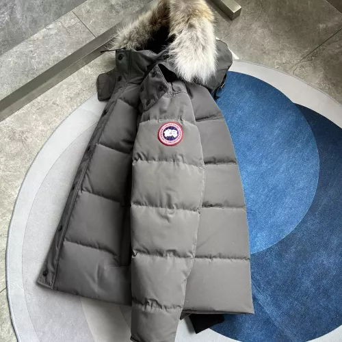 Replica Canada Goose Down Feather Coat Long Sleeved For Men #1366610 $160.00 USD for Wholesale