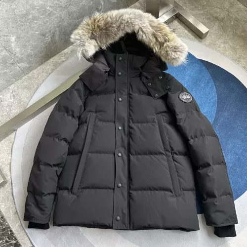 Canada Goose Down Feather Coat Long Sleeved For Men #1366613