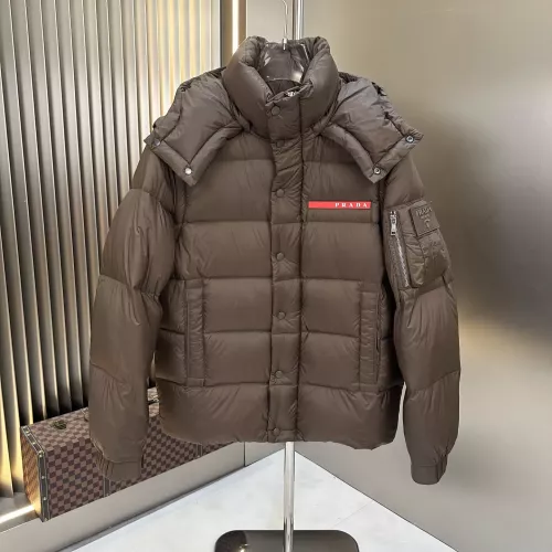 Replica Prada Down Feather Coat Long Sleeved For Men #1366648 $225.00 USD for Wholesale