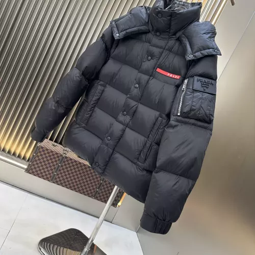 Replica Prada Down Feather Coat Long Sleeved For Men #1366649 $225.00 USD for Wholesale
