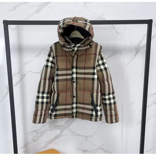 Burberry Down Feather Coat Long Sleeved For Unisex #1366669 $192.00 USD, Wholesale Replica Burberry Down Feather Coat