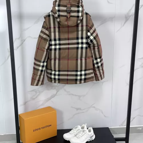 Replica Burberry Down Feather Coat Long Sleeved For Unisex #1366669 $192.00 USD for Wholesale