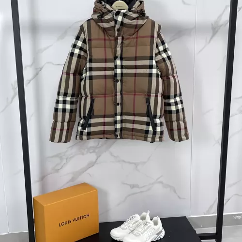 Replica Burberry Down Feather Coat Long Sleeved For Unisex #1366669 $192.00 USD for Wholesale