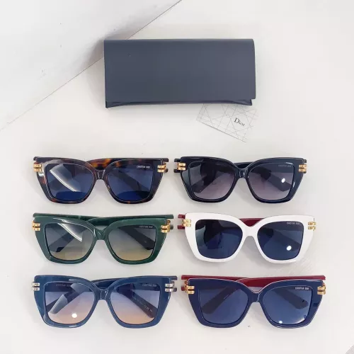 Replica Christian Dior AAA Quality Sunglasses #1366693 $60.00 USD for Wholesale
