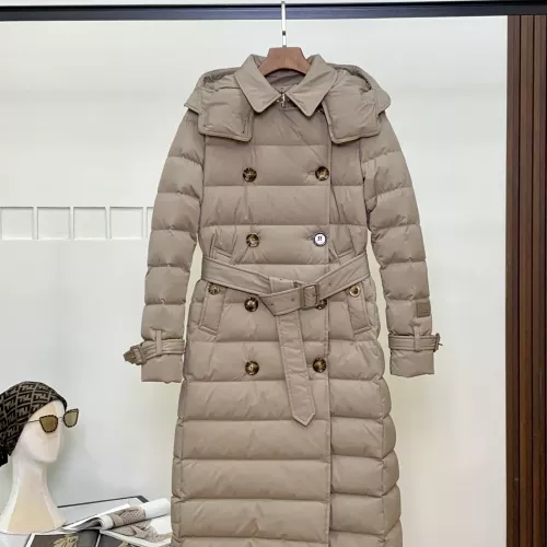 Replica Burberry Down Feather Coat Long Sleeved For Women #1366697 $257.85 USD for Wholesale