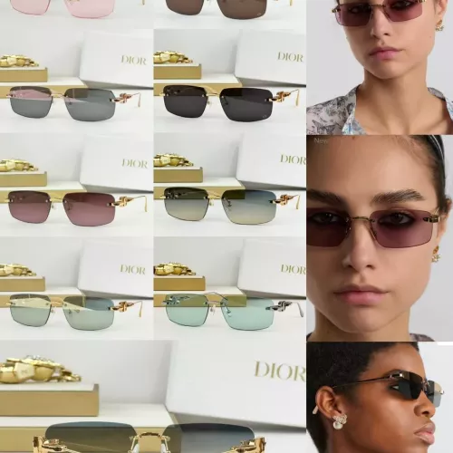 Replica Christian Dior AAA Quality Sunglasses #1366705 $64.00 USD for Wholesale