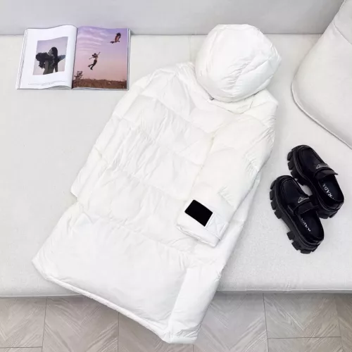 Replica Prada Down Feather Coat Long Sleeved For Women #1366765 $257.85 USD for Wholesale