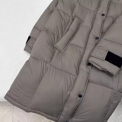 Replica Prada Down Feather Coat Long Sleeved For Women #1366766 $257.85 USD for Wholesale