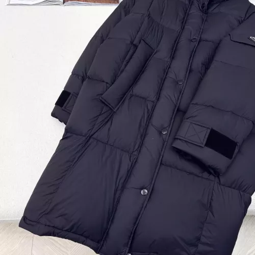 Replica Prada Down Feather Coat Long Sleeved For Women #1366767 $257.85 USD for Wholesale