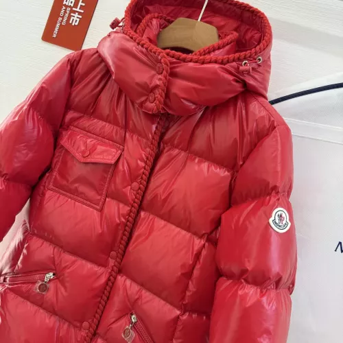 Replica Moncler Down Feather Coat Long Sleeved For Women #1366781 $170.00 USD for Wholesale