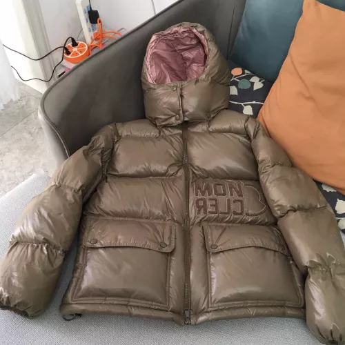 Moncler Down Feather Coat Long Sleeved For Women #1366789 $170.00 USD, Wholesale Replica Moncler Down Feather Coat