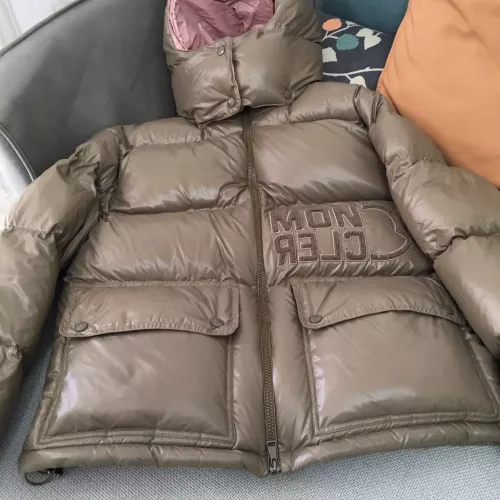 Replica Moncler Down Feather Coat Long Sleeved For Women #1366789 $170.00 USD for Wholesale
