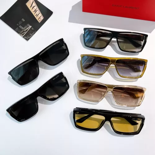 Replica Yves Saint Laurent YSL AAA Quality Sunglasses #1366790 $64.00 USD for Wholesale