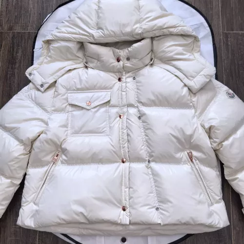 Moncler Down Feather Coat Long Sleeved For Women #1366796 $170.00 USD, Wholesale Replica Moncler Down Feather Coat