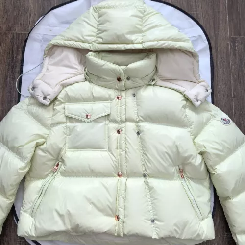 Moncler Down Feather Coat Long Sleeved For Women #1366810 $170.00 USD, Wholesale Replica Moncler Down Feather Coat
