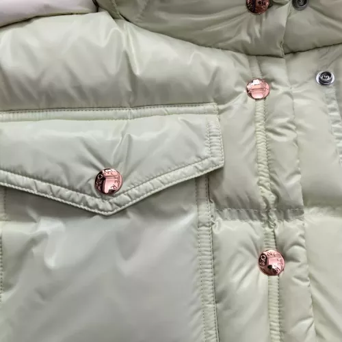 Replica Moncler Down Feather Coat Long Sleeved For Women #1366810 $170.00 USD for Wholesale