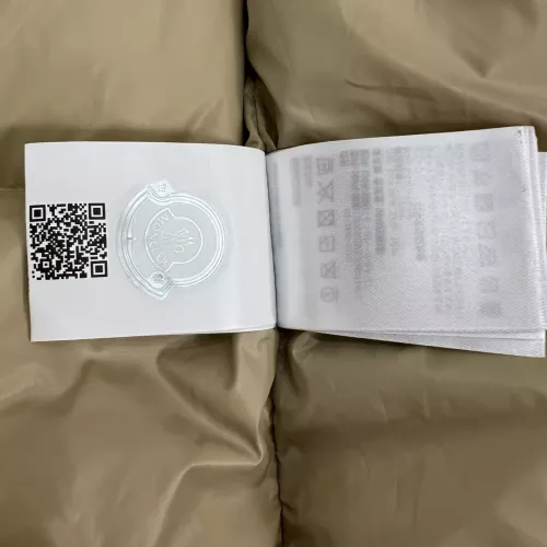 Replica Moncler Down Feather Coat Long Sleeved For Unisex #1366830 $225.00 USD for Wholesale