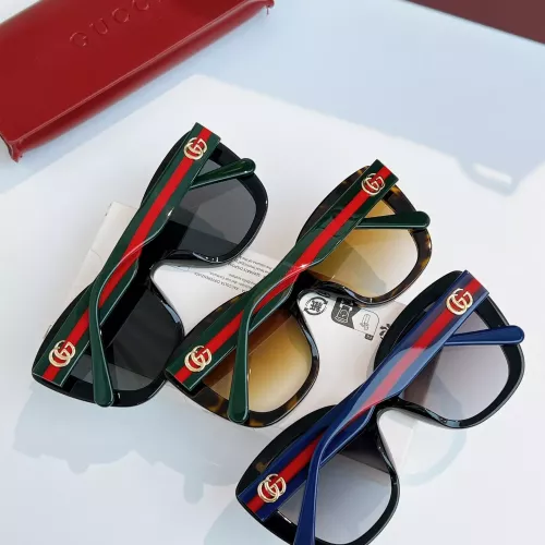 Replica Gucci AAA Quality Sunglasses #1366859 $48.00 USD for Wholesale