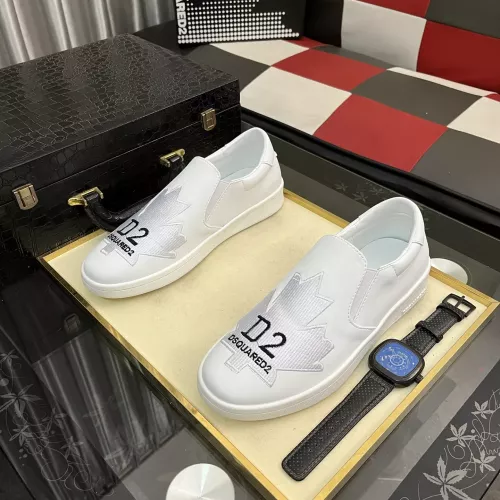 Replica Dsquared Casual Shoes For Men #1366882 $82.00 USD for Wholesale