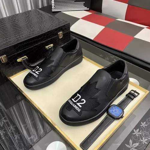 Replica Dsquared Casual Shoes For Men #1366886 $82.00 USD for Wholesale