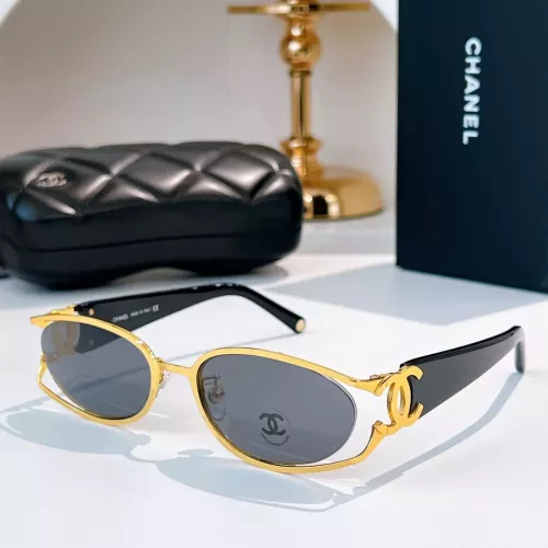 Chanel AAA Quality Sunglasses #1366898 $60.00 USD, Wholesale Replica Chanel AAA Quality Sunglasses