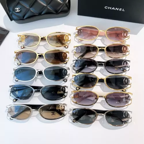 Replica Chanel AAA Quality Sunglasses #1366900 $60.00 USD for Wholesale