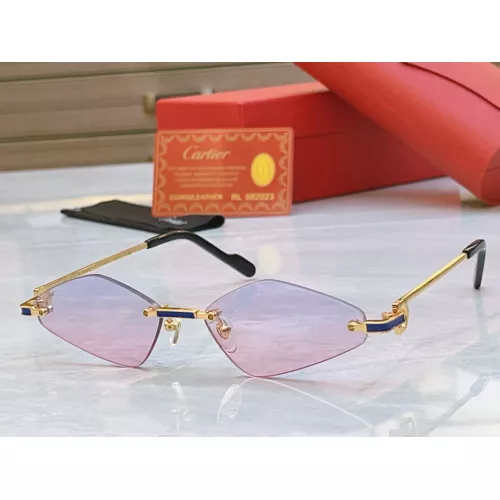 Cartier AAA Quality Sunglassess #1366905 $68.00 USD, Wholesale Replica Cartier AAA Quality Sunglassess