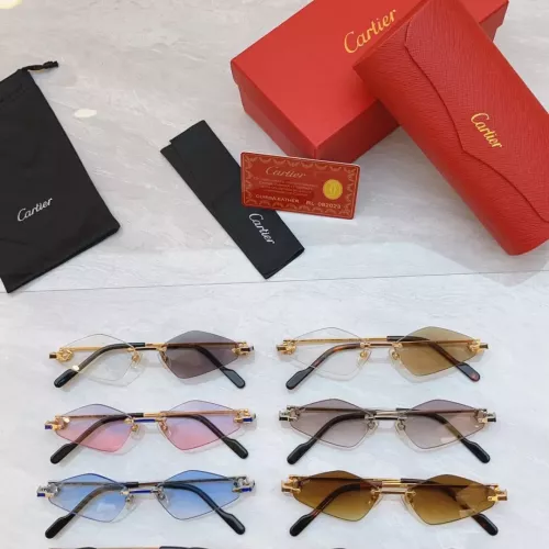 Replica Cartier AAA Quality Sunglassess #1366906 $68.00 USD for Wholesale