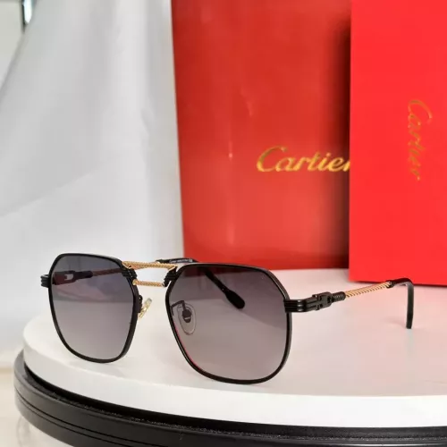 Cartier AAA Quality Sunglassess #1366935 $45.00 USD, Wholesale Replica Cartier AAA Quality Sunglassess