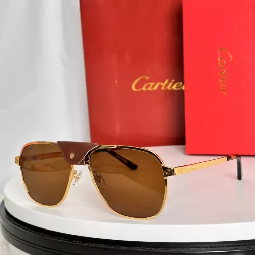 Cartier AAA Quality Sunglassess #1366946 $48.00 USD, Wholesale Replica Cartier AAA Quality Sunglassess