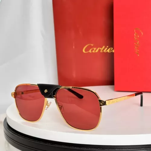 Cartier AAA Quality Sunglassess #1366947 $48.00 USD, Wholesale Replica Cartier AAA Quality Sunglassess