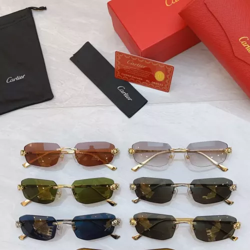 Replica Cartier AAA Quality Sunglassess #1366969 $64.00 USD for Wholesale