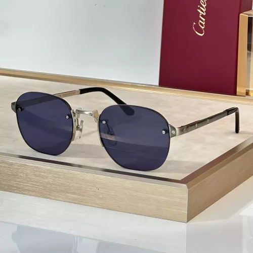 Cartier AAA Quality Sunglassess #1366971 $68.00 USD, Wholesale Replica Cartier AAA Quality Sunglassess