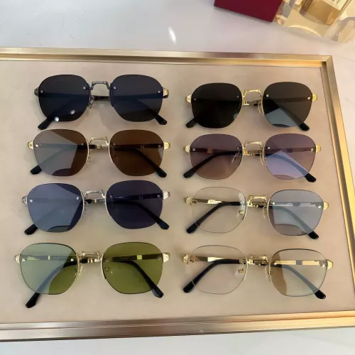 Replica Cartier AAA Quality Sunglassess #1366972 $68.00 USD for Wholesale