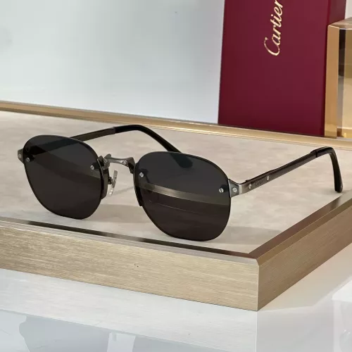 Cartier AAA Quality Sunglassess #1366973 $68.00 USD, Wholesale Replica Cartier AAA Quality Sunglassess