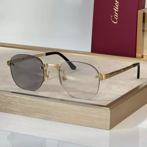 Cartier AAA Quality Sunglassess #1366978 $80.00 USD, Wholesale Replica Cartier AAA Quality Sunglassess