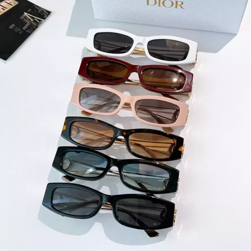 Replica Christian Dior AAA Quality Sunglasses #1367007 $60.00 USD for Wholesale
