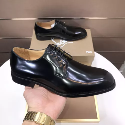 Replica Christian Louboutin Leather Shoes For Men #1367034 $112.00 USD for Wholesale