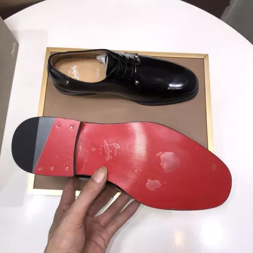 Replica Christian Louboutin Leather Shoes For Men #1367034 $112.00 USD for Wholesale